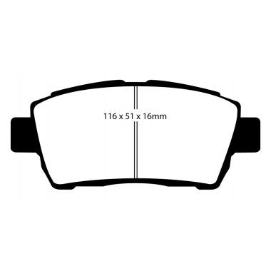 PBS ProTrack Performance Brake Pads (FRONT) - Toyota MR2 W30/MK3