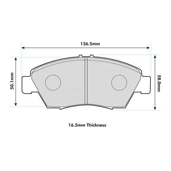 PBS Prorace Performance Brake Pads