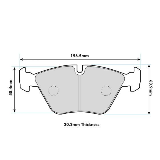 PBS Prorace Performance Brake Pads