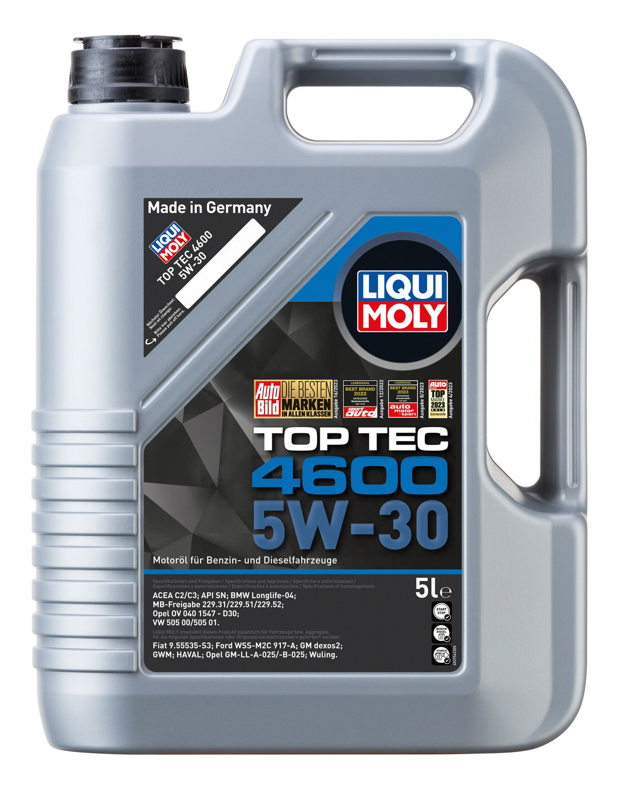 LIQUI MOLY Top Tec 4600 5W30 Engine Oil