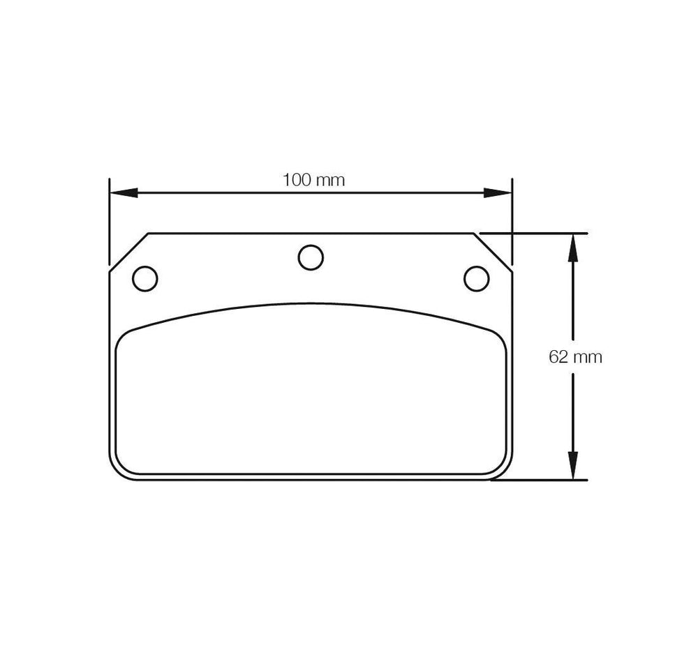 PBS ProRace Performance Big Brake Kit Brake Pads 8286PR - Alcon & Wilwood Dynalite Centre Pin Calipers