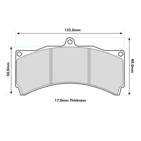 PBS Prorace Performance Brake Pads