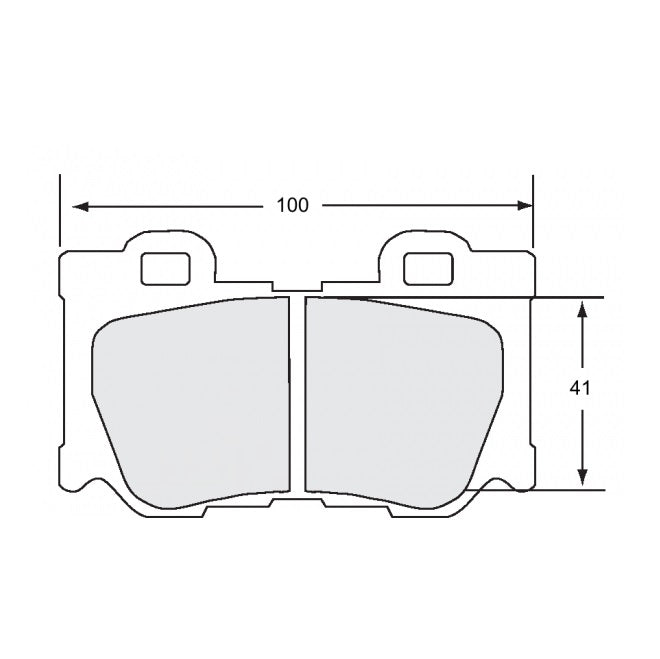 PBS ProRace Performance Brake Pads (REAR) - Nissan 370Z Z34