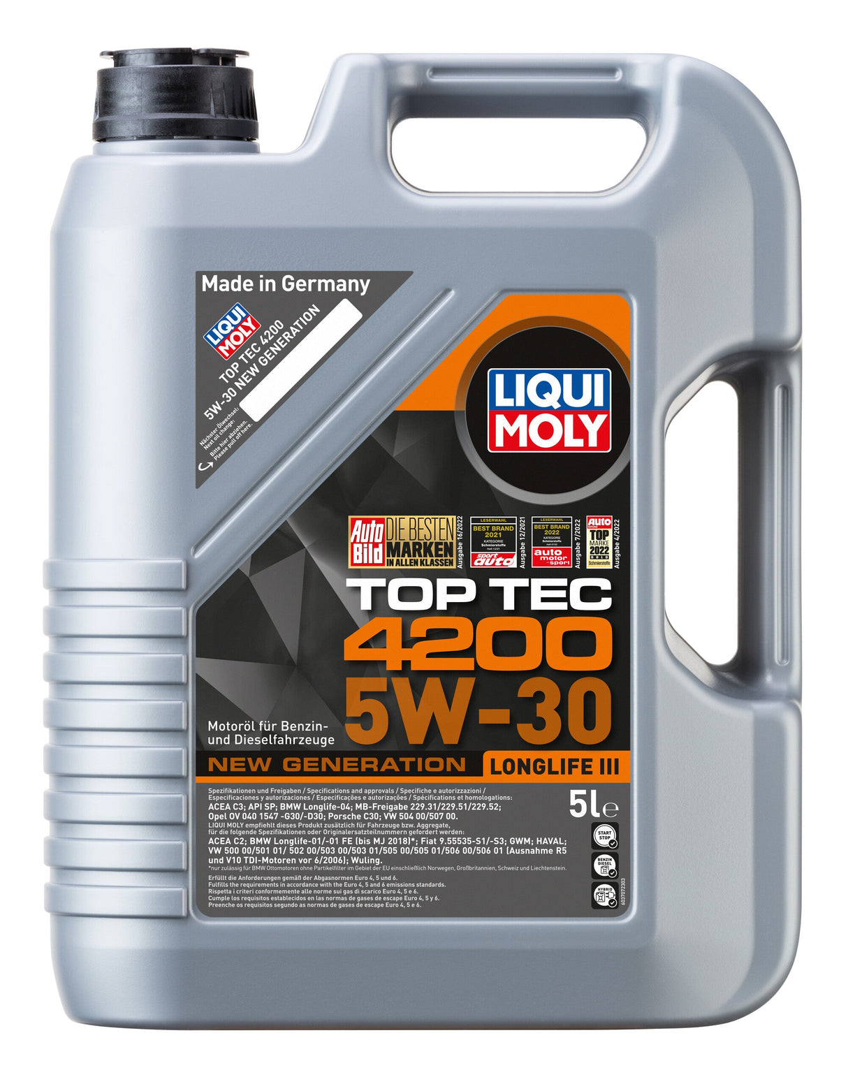 LIQUI MOLY Top Tec 4200 5W30 Engine Oil