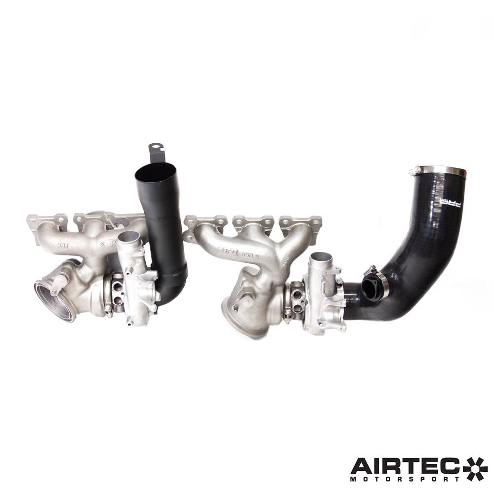AIRTEC Front & Rear Turbo Inlet Hose Upgrade - BMW M2 Competition F87 & M3 F80/M4 F82