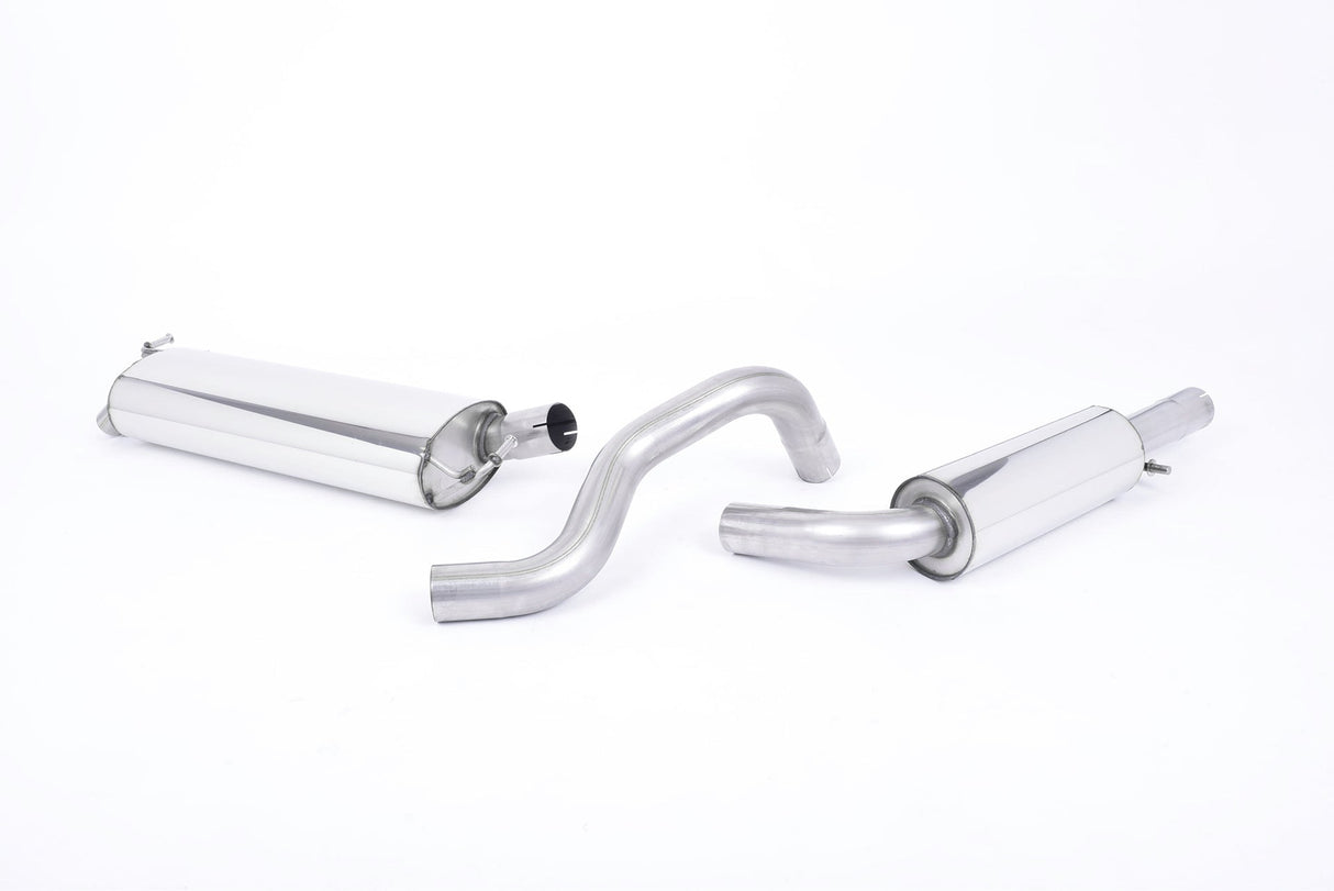Milltek Cat-back Exhaust - Audi A3 1.9 TDI 90 / 100 / 110 / 130 BHP 1996-2004