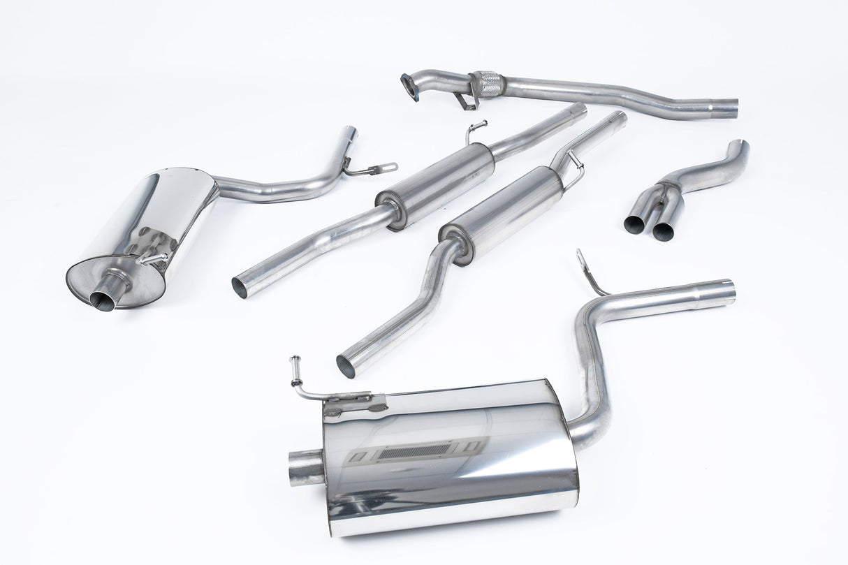 Milltek Cat-back Exhaust - Audi A4 1.8T B6 quattro Saloon - Avant 163BHP (5 speed) 2001-2005