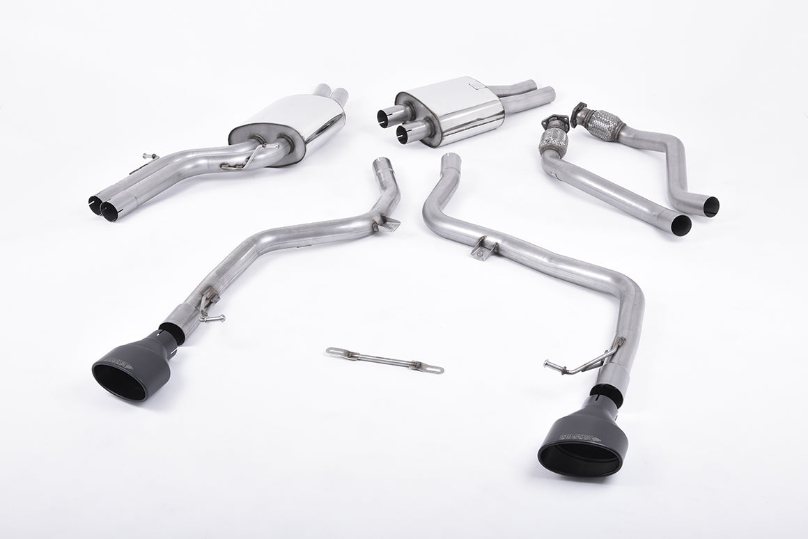Milltek Cat-back Exhaust - Audi S5 3.0 TFSI B8 Coupé & Cabriolet (S tronic) 2009-2011