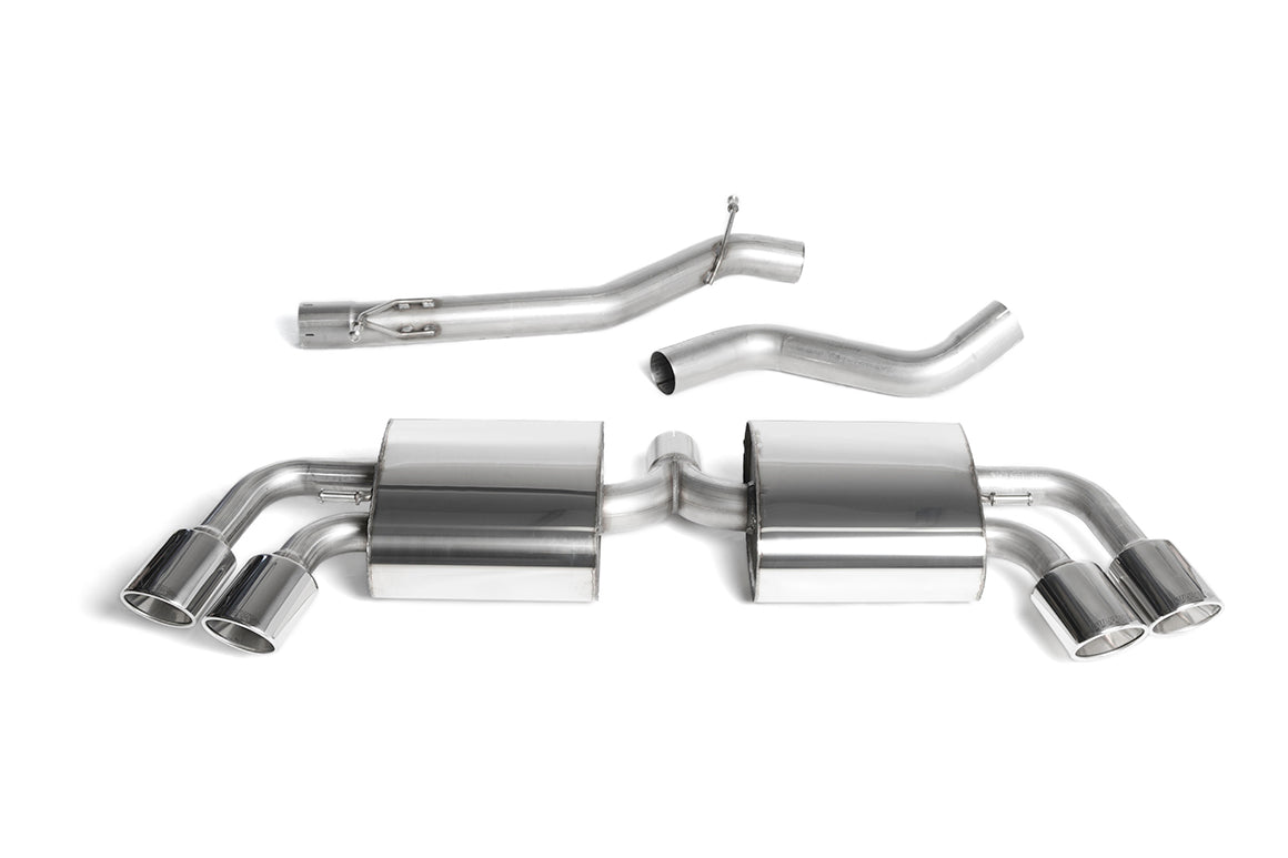 Milltek Cat-back Exhaust - Audi TT Mk2 TTS quattro 2008-2014