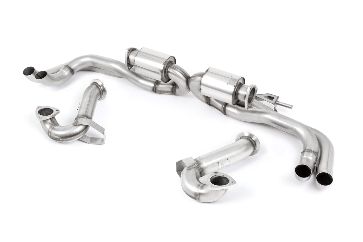 Milltek Cat-back Exhaust - Audi R8 V10 5.2 FSI quattro Coupé and Spyder (excludes V10 Plus models) 2009-2012