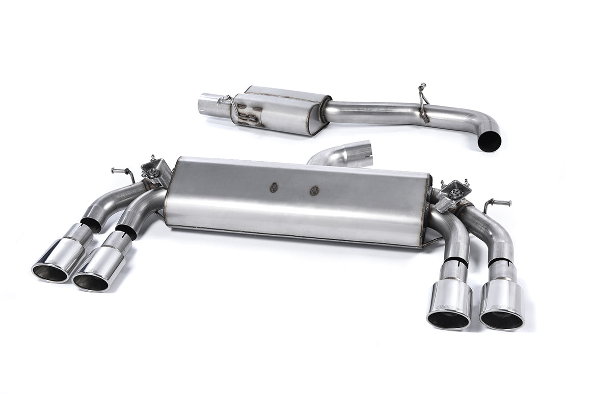 Milltek Cat-back Exhaust - Audi S3 2.0 TFSI quattro Sportback 8V/8V.2 (Non-GPF Equipped Models Only) 2013-2018