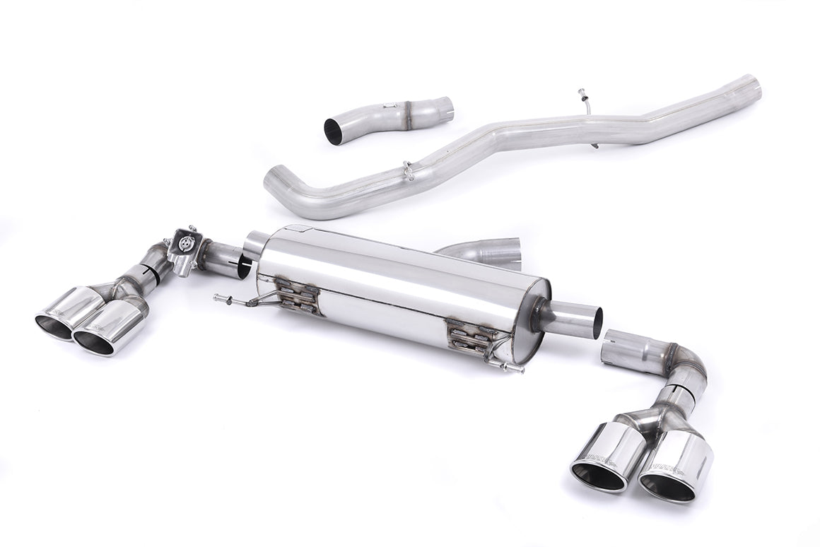 Milltek Cat-back Exhaust - Audi S1 2.0 TFSI quattro 2014-2018