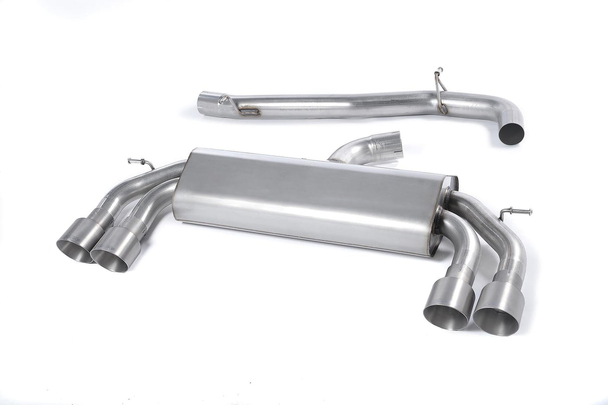 Milltek Cat-back Exhaust - Audi S3 2.0 TFSI quattro 3-Door 8V/8V.2 (Non-GPF Equipped Models Only) 2013-2018