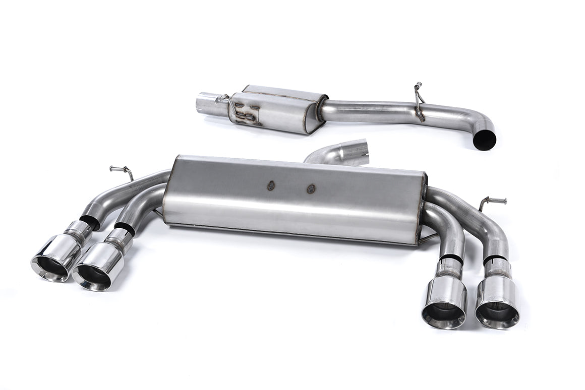 Milltek Cat-back Exhaust - Audi S3 2.0 TFSI quattro 3-Door 8V/8V.2 (Non-GPF Equipped Models Only) 2013-2018