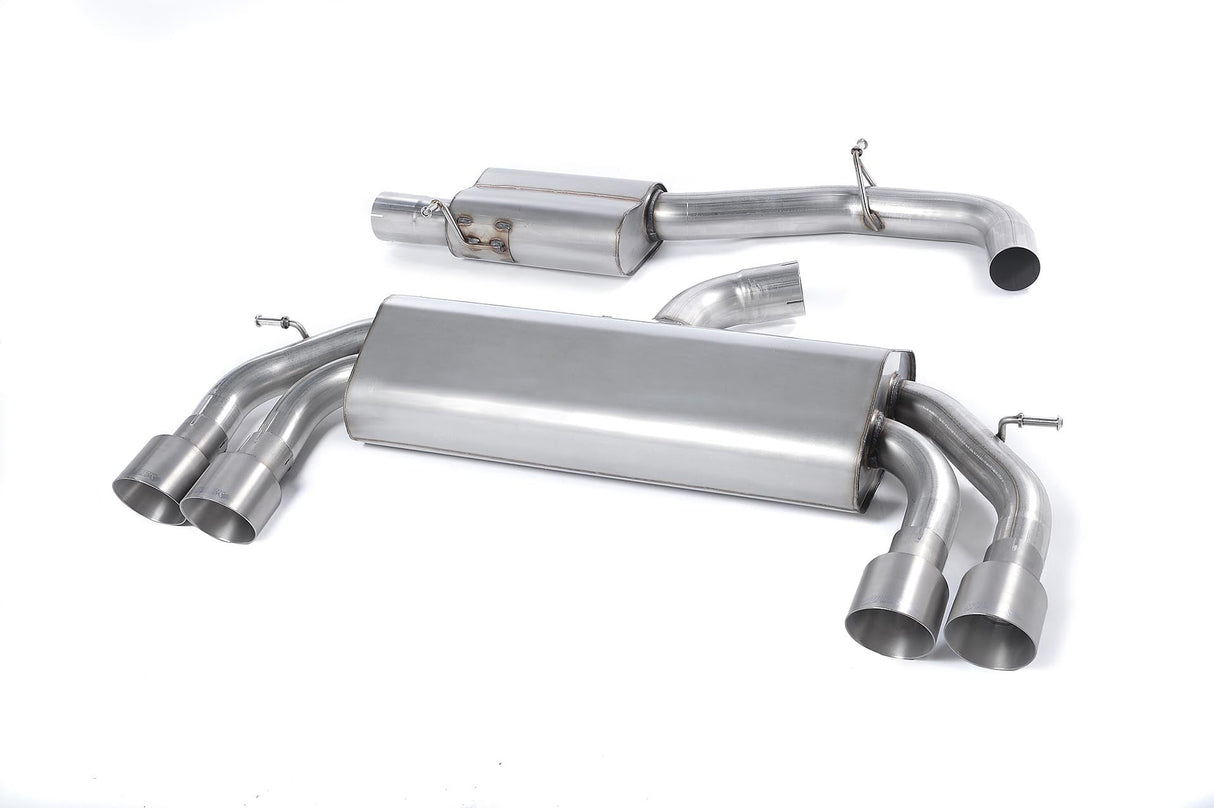 Milltek Cat-back Exhaust - Audi S3 2.0 TFSI quattro 3-Door 8V/8V.2 (Non-GPF Equipped Models Only) 2013-2018