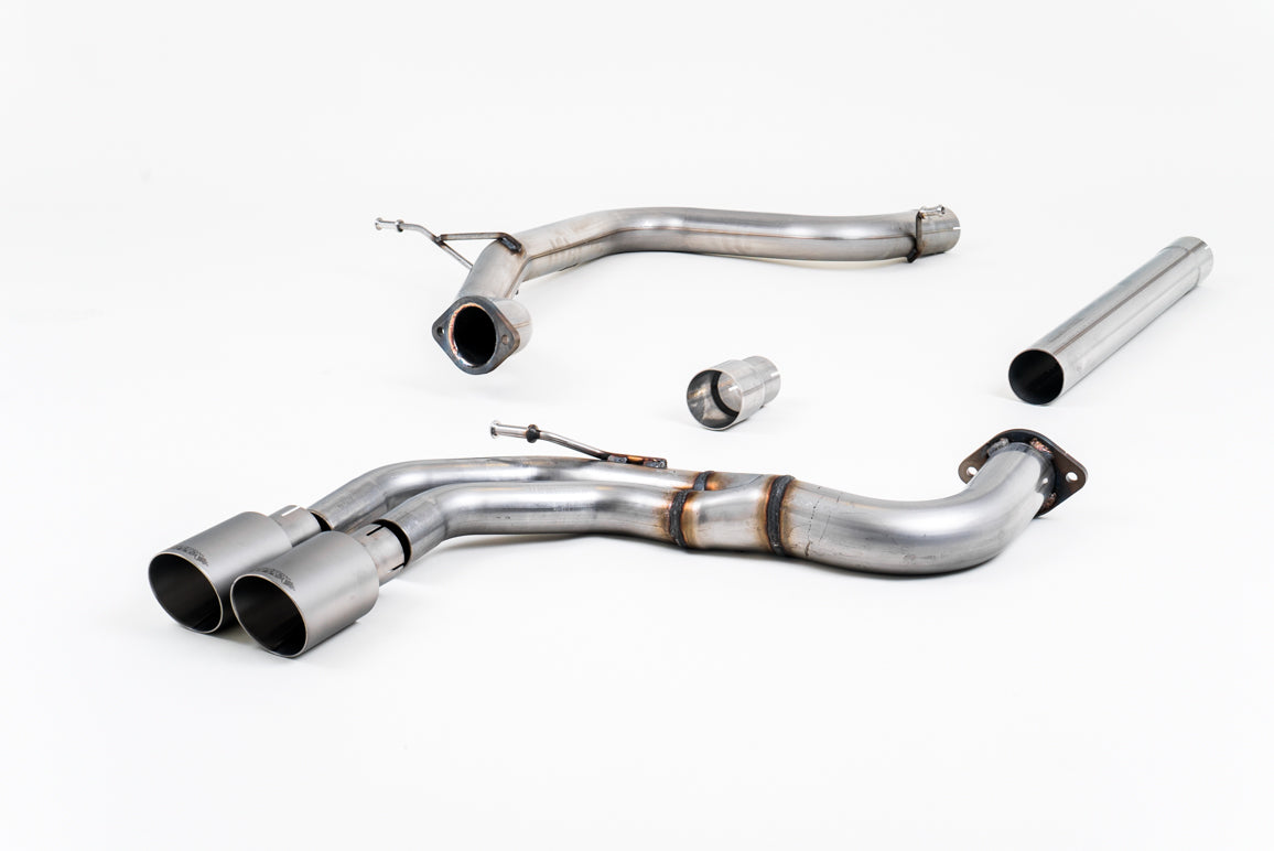 Milltek Cat-back Exhaust - Audi A3 2.0 TDI 184PS MQB 2WD (3 Door & Sportback Models) 2013-2020