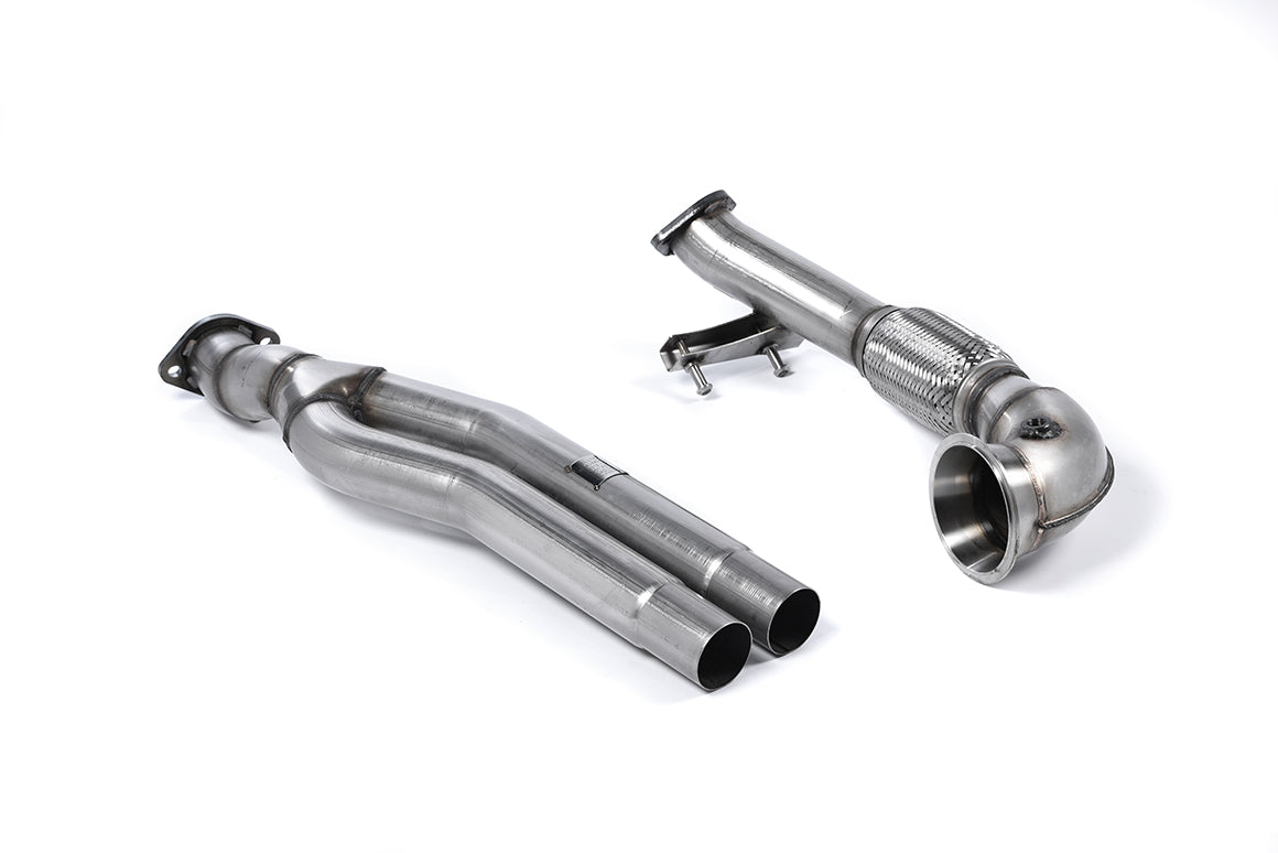 Milltek Primary Catalyst Bypass Pipe and Turbo Elbow Exhaust - Audi RS3 Sportback (8V MQB - Pre Facelift Only) 2015-2017