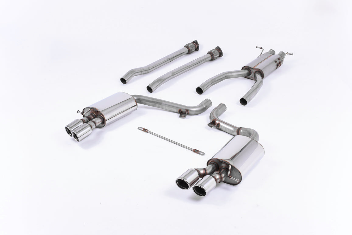 Milltek Cat-back Exhaust - Audi S6 5.2 V10 C6 FSI quattro 2006-2012