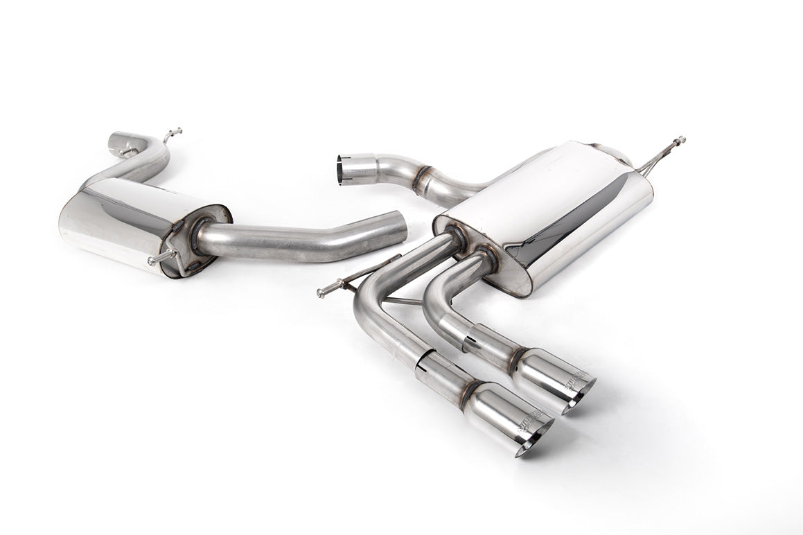 Milltek Cat-back Exhaust - Audi A3 2.0T FSI 2WD 5 door Sportback 2003-2012