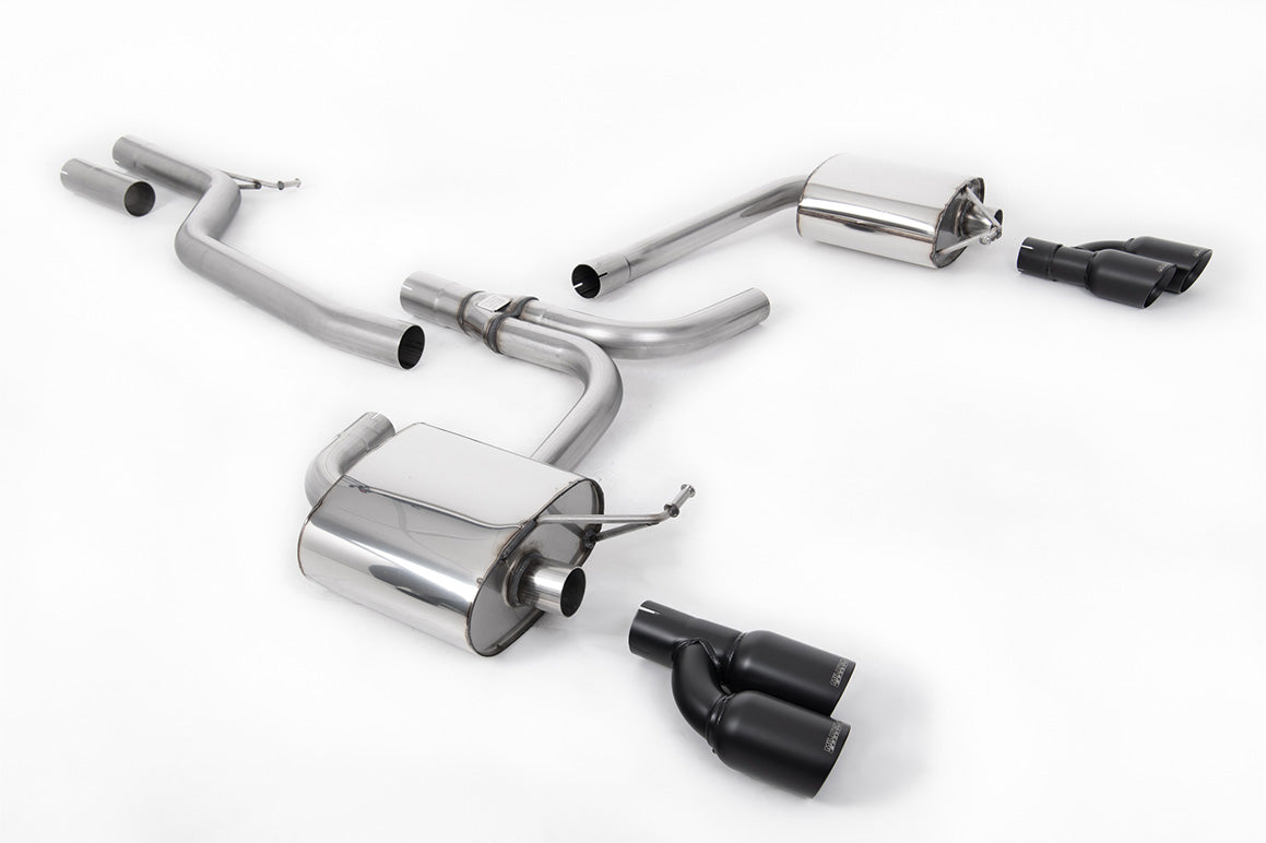 Milltek Cat-back Exhaust - Audi A4 3.0 TDi B8 quattro Saloon and Avant 2008-2011