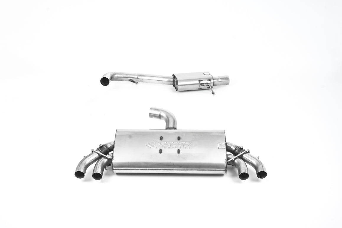 Milltek Cat-back Exhaust - Audi S3 2.0 TFSI quattro Sportback 8V.2 (GPF Equipped Models Only) 2019-2020