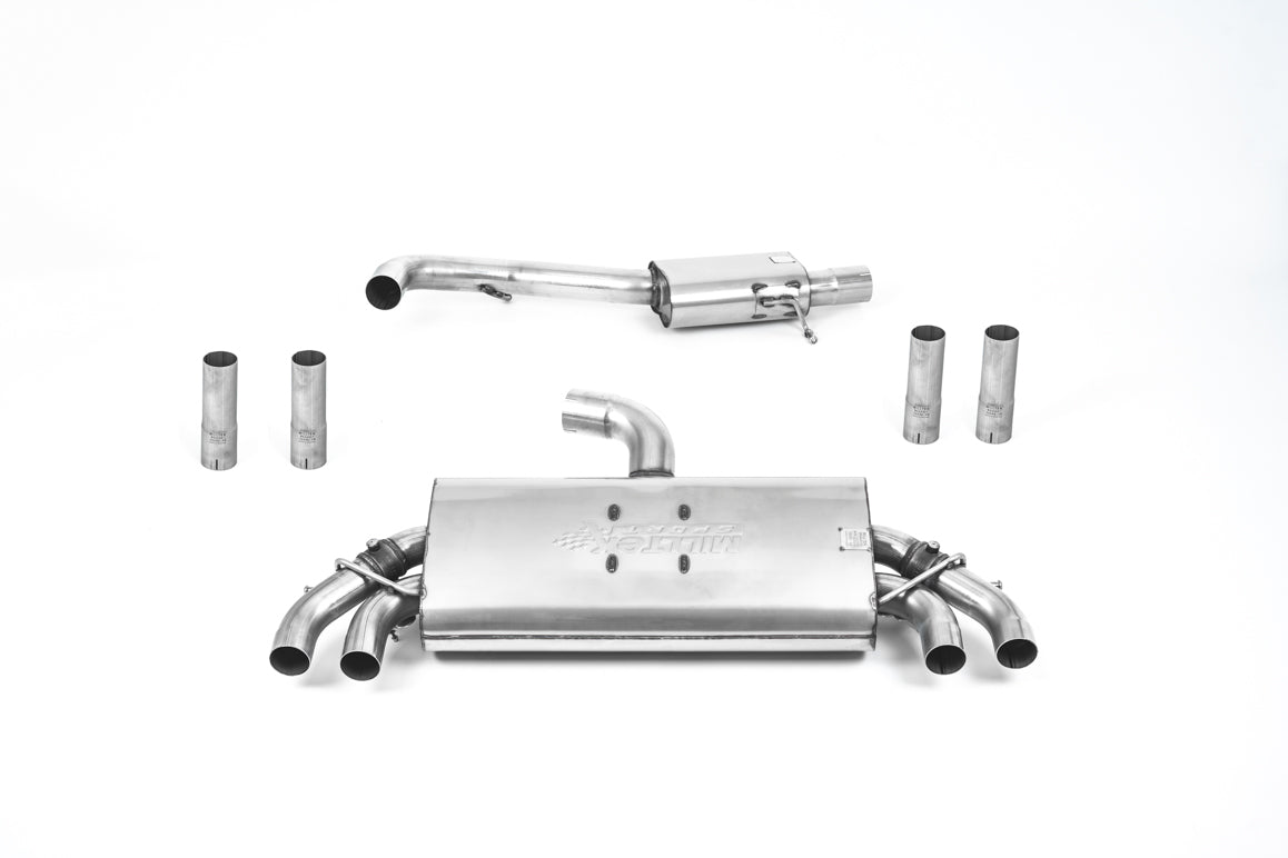Milltek Cat-back Exhaust - Audi S3 2.0 TFSI quattro Saloon & Cabrio 8V.2 (GPF Equipped Models Only) 2019-2020