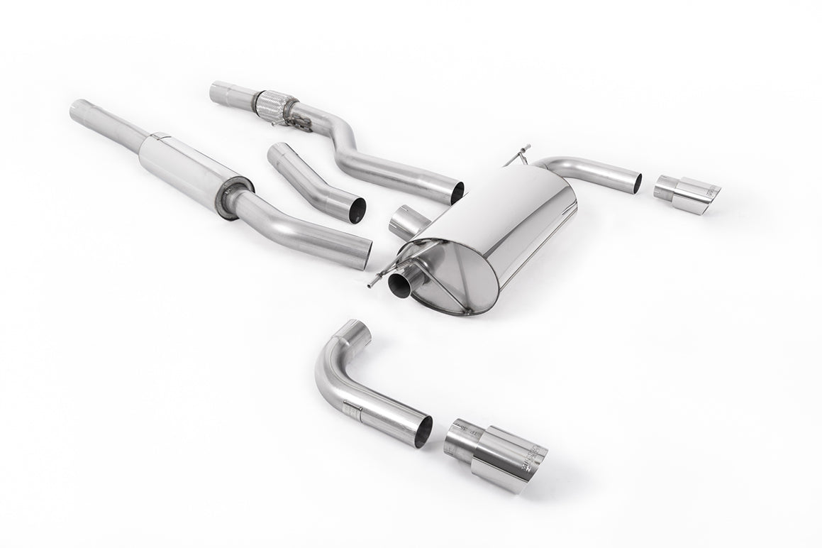 Milltek Cat-back Exhaust - BMW 4 Series F32 428i Coupé (Automatic Gearbox without Tow Bar None xDrive & N20 Engine Only) 2014-2016