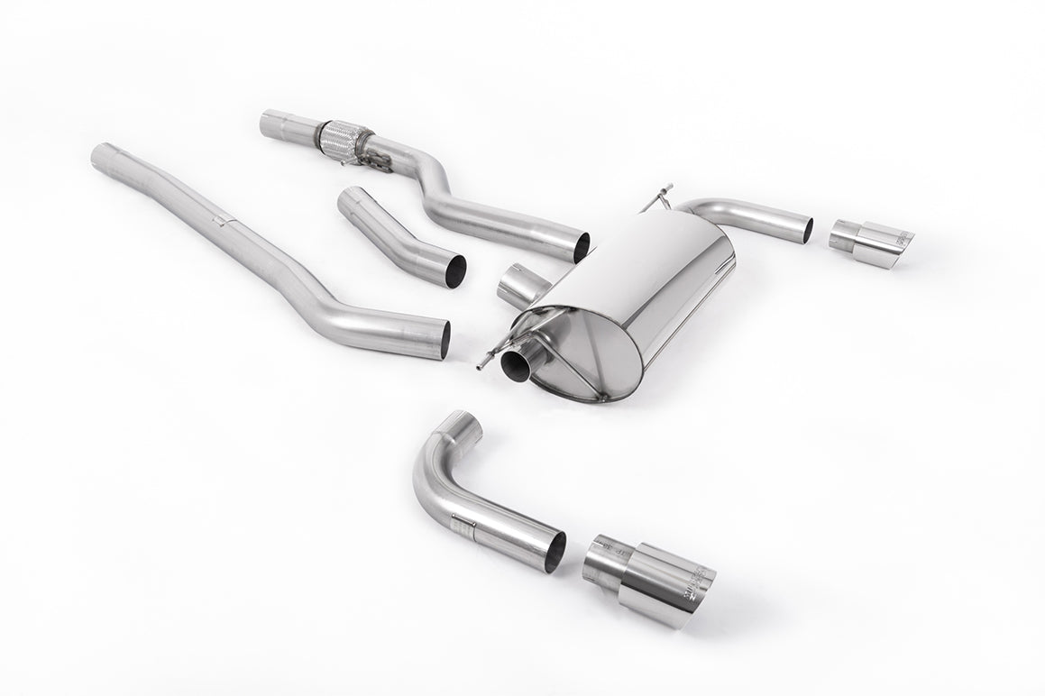 Milltek Cat-back Exhaust - BMW 4 Series F32 428i Coupé (Automatic Gearbox without Tow Bar None xDrive & N20 Engine Only) 2014-2016