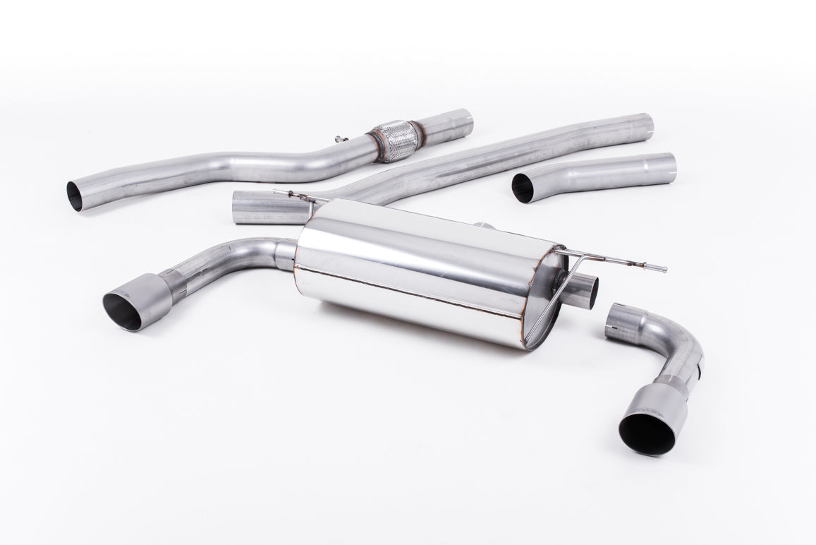 Milltek Cat-back Exhaust - BMW 4 Series F32 428i Coupé (Automatic Gearbox without Tow Bar None xDrive & N20 Engine Only) 2014-2016