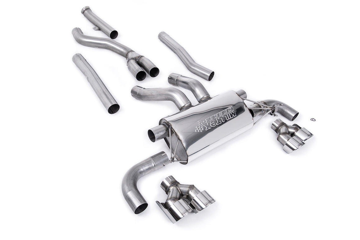 Milltek Cat-back Exhaust - BMW 3 Series G20 & G21 M340i XDrive Saloon & Touring Models (OPF/GPF Models Only) 2019-2023