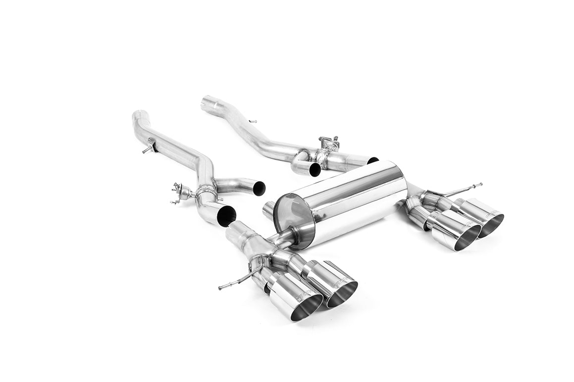 Milltek Particulate Filter-back Exhaust - BMW 4 Series G82 M4 & M4 Competition S58 3.0 Turbo (OPF/GPF Equipped Cars Only) 2020-2023