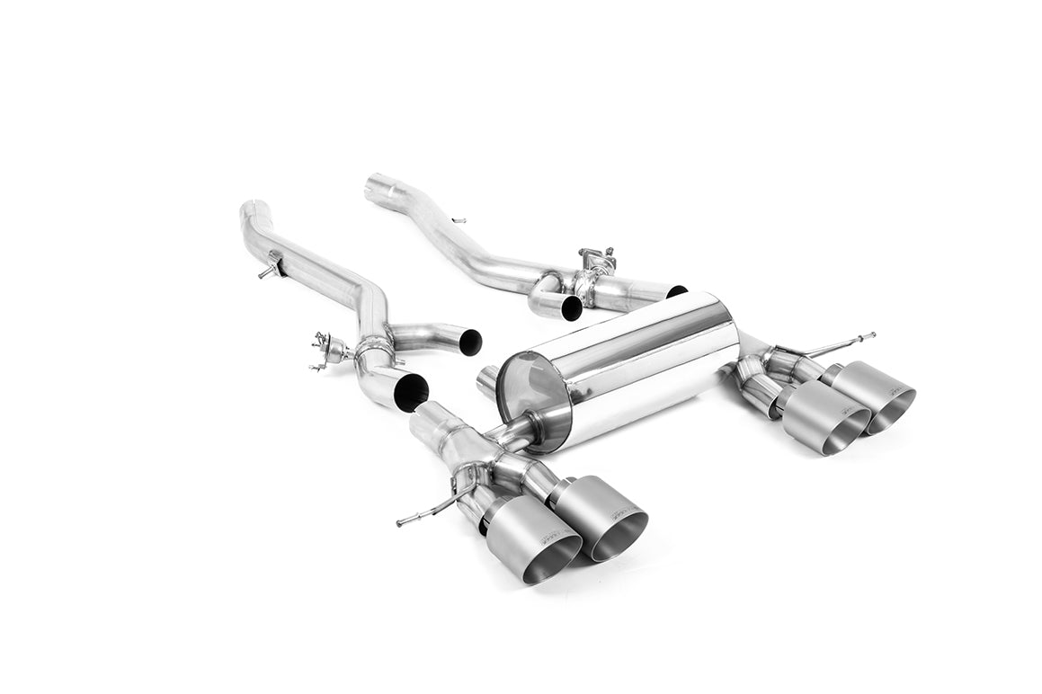 Milltek Particulate Filter-back Exhaust - BMW 4 Series G82 M4 & M4 Competition S58 3.0 Turbo (OPF/GPF Equipped Cars Only) 2020-2023