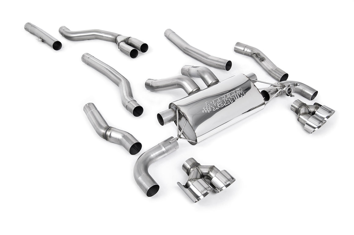 Milltek Cat-back Exhaust - BMW 2 Series M240i Coupé (G42 XDrive Non-OPF - NAS Models Only) 2022-2023