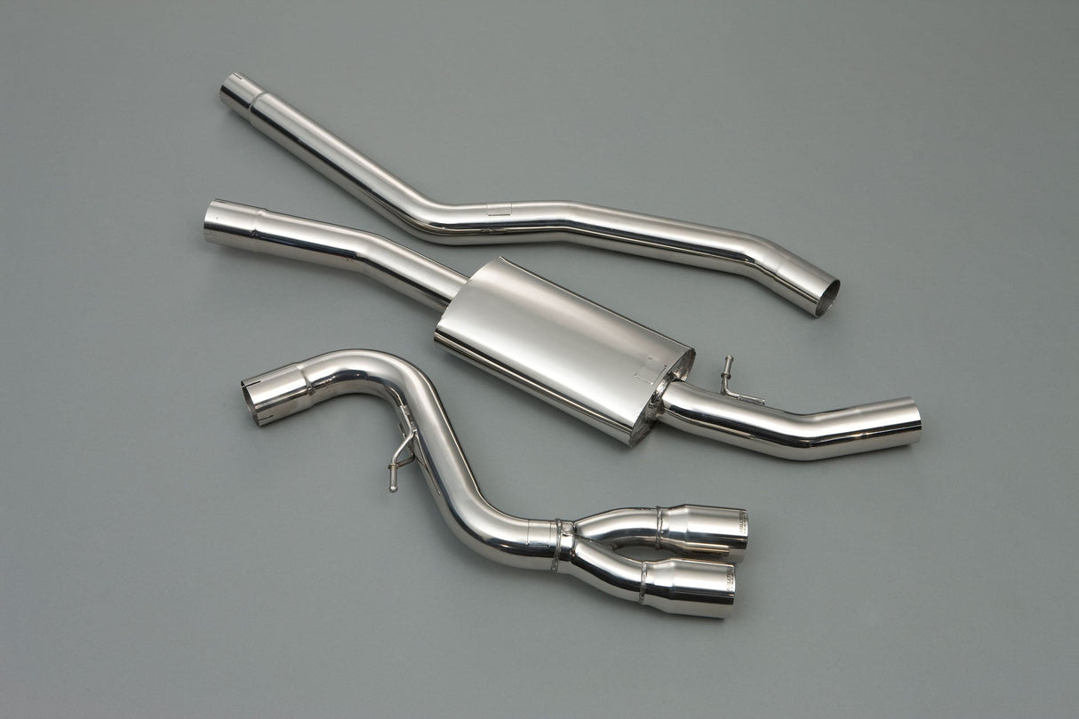 Milltek Cat-back Exhaust - BMW 1 Series 123d M Sport 3-door (E81) 2007-2012