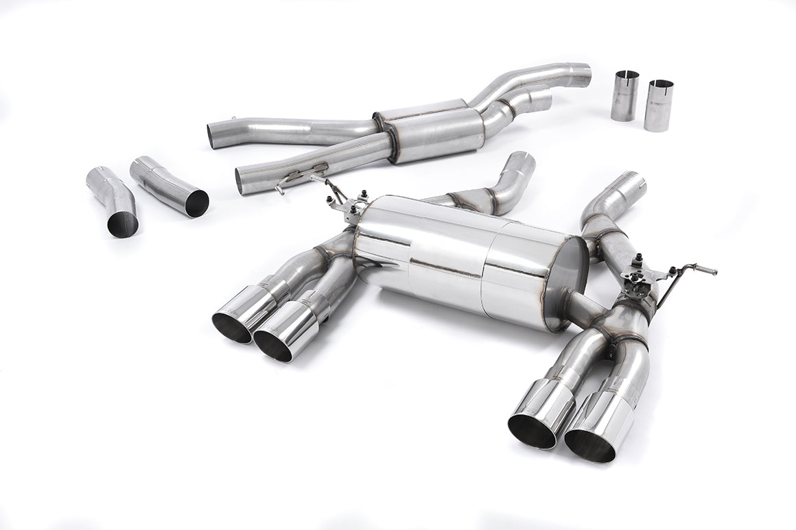 Milltek Cat-back Exhaust - BMW 4 Series F82/83 M4 Coupe/Convertible & M4 Competition Coupé (Non-OPF equipped models only) 2014-2018