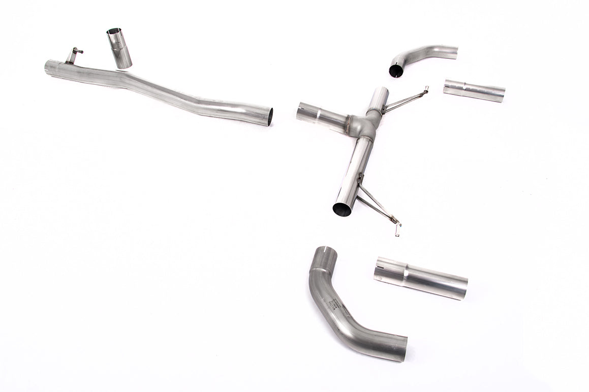 Milltek Cat-back Exhaust - Mercedes CLA-Class CLA35 AMG 2.0 Turbo Coupe & Shooting Brake (OPF/GPF Models) 2019-2023