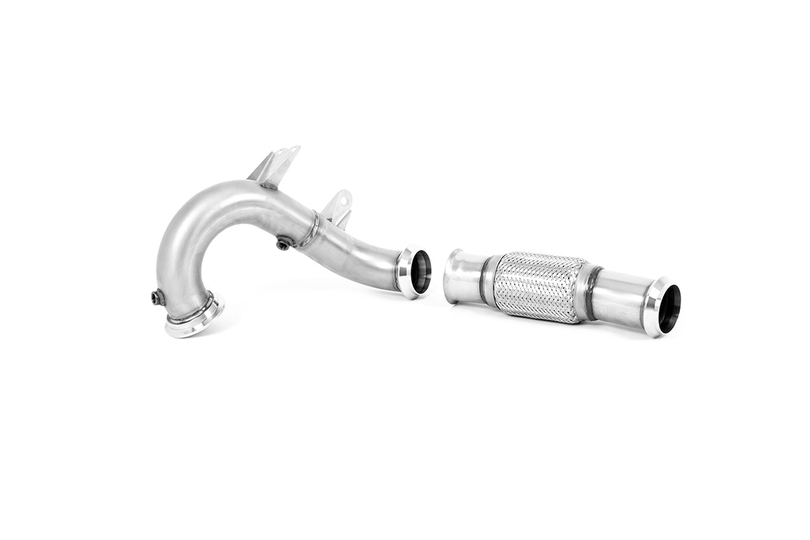 Milltek Large-bore Downpipe and De-cat Exhaust - Mercedes CLA-Class CLA45 & 45S AMG 2.0 Turbo Coupe & SHooting Brake (OPF/GPF Models) 2020-2021