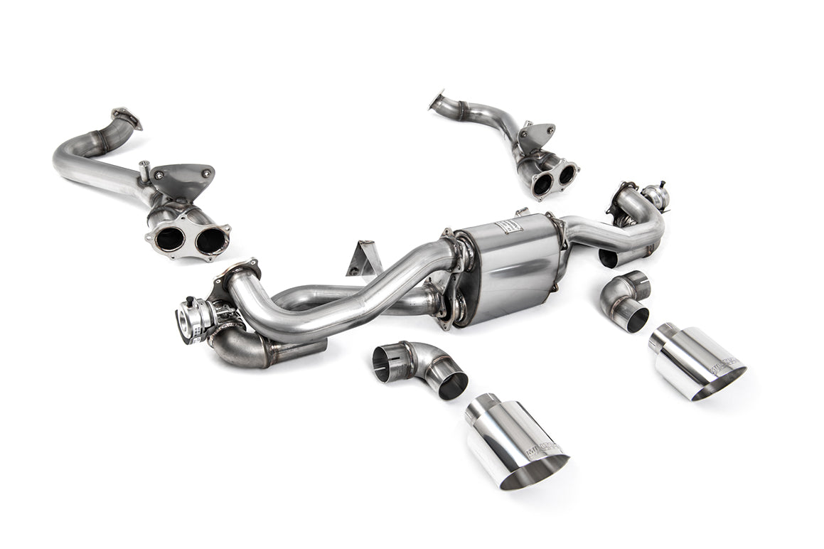 Milltek GPF/OPF Bypass Exhaust - Porsche Boxster 718 GTS 4.0 (OPF/GPF Equipped Cars Only - Pre Feb 2020 build only) 2019-2020