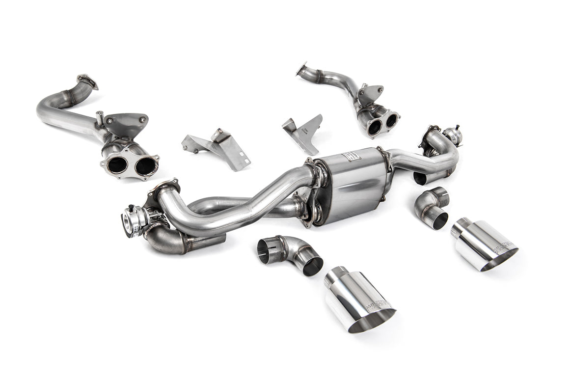 Milltek GPF/OPF Bypass Exhaust - Porsche Cayman 718 GT4 4.0 (OPF/GPF Equipped Cars Only - Post Feb 2020 build only) 2020-2023