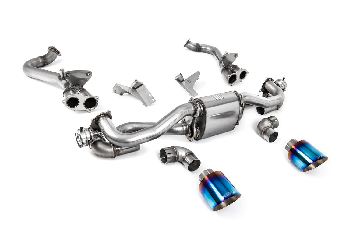 Milltek GPF/OPF Bypass Exhaust - Porsche Cayman 718 GT4 4.0 (OPF/GPF Equipped Cars Only - Post Feb 2020 build only) 2020-2023