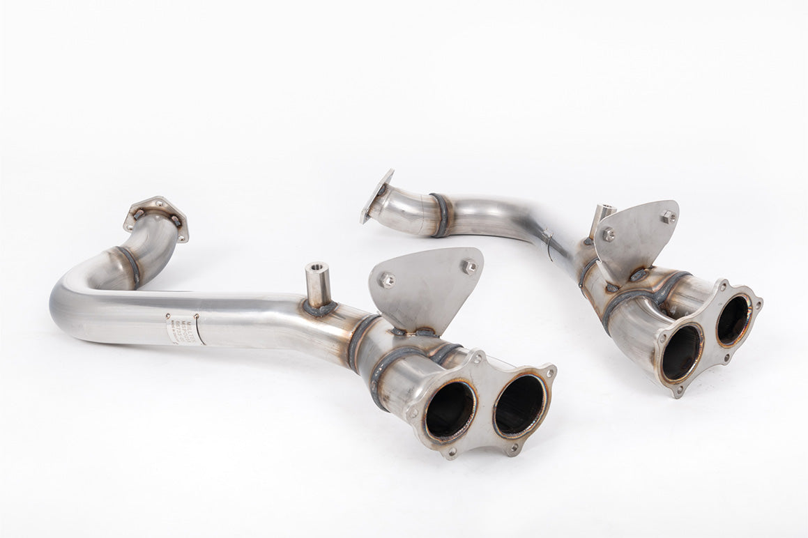 Milltek GPF/OPF Bypass Exhaust - Porsche Cayman 718 GT4 4.0 (OPF/GPF Equipped Cars Only - Post Feb 2020 build only) 2020-2023