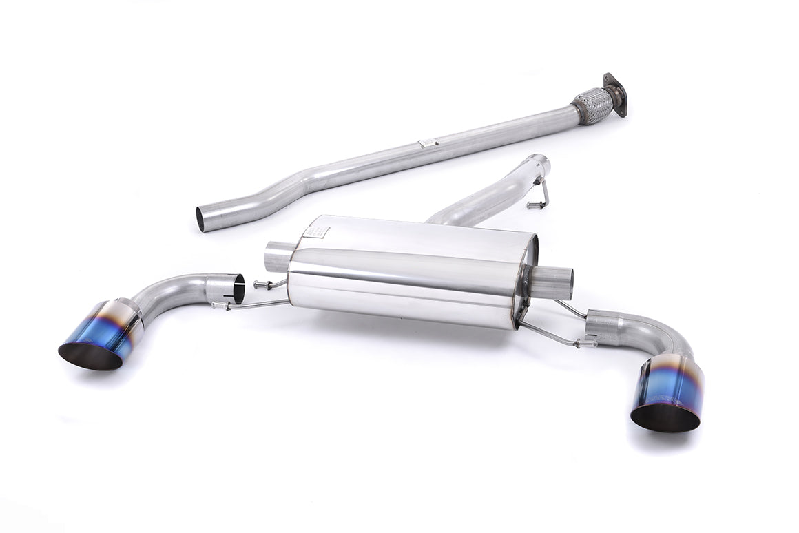 Milltek Secondary Cat-back Exhaust - Toyota GT86 2.0 litre 2012-2021