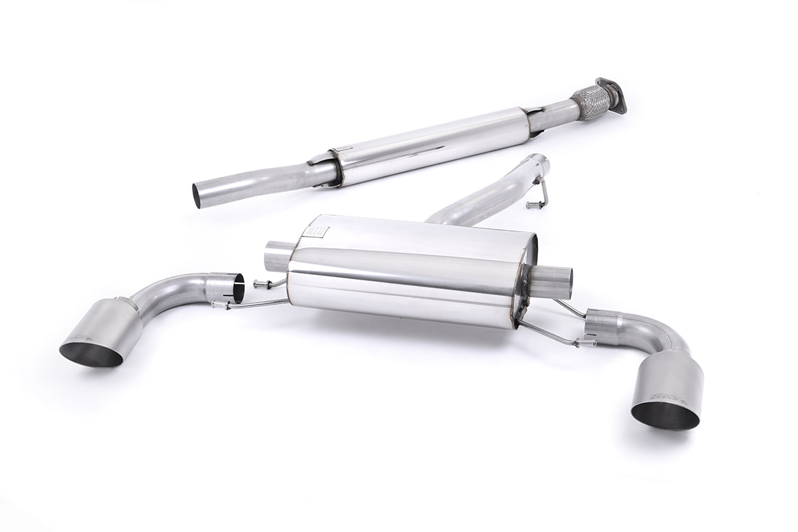 Milltek Secondary Cat-back Exhaust - Subaru BRZ 2.0-litre 2012-2021