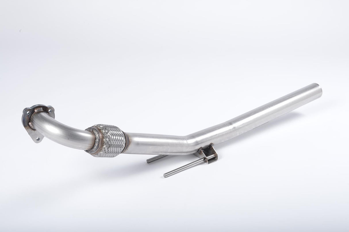 Milltek Large-bore Downpipe Exhaust - Seat Ibiza 1.9 TDi 130PS and 160PS 2003-2007