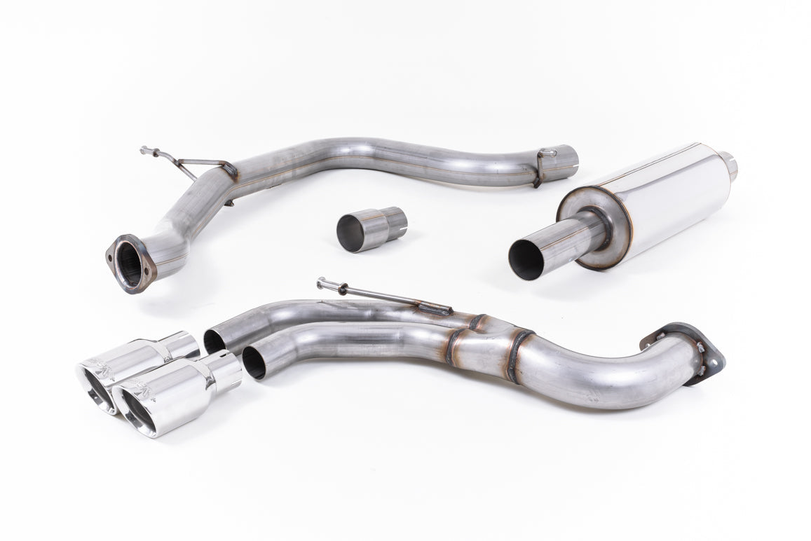 Milltek Cat-back Exhaust - Seat Leon FR 2.0 TDI 184PS SC and 5-door (manual and DSG-auto) 2013-2020