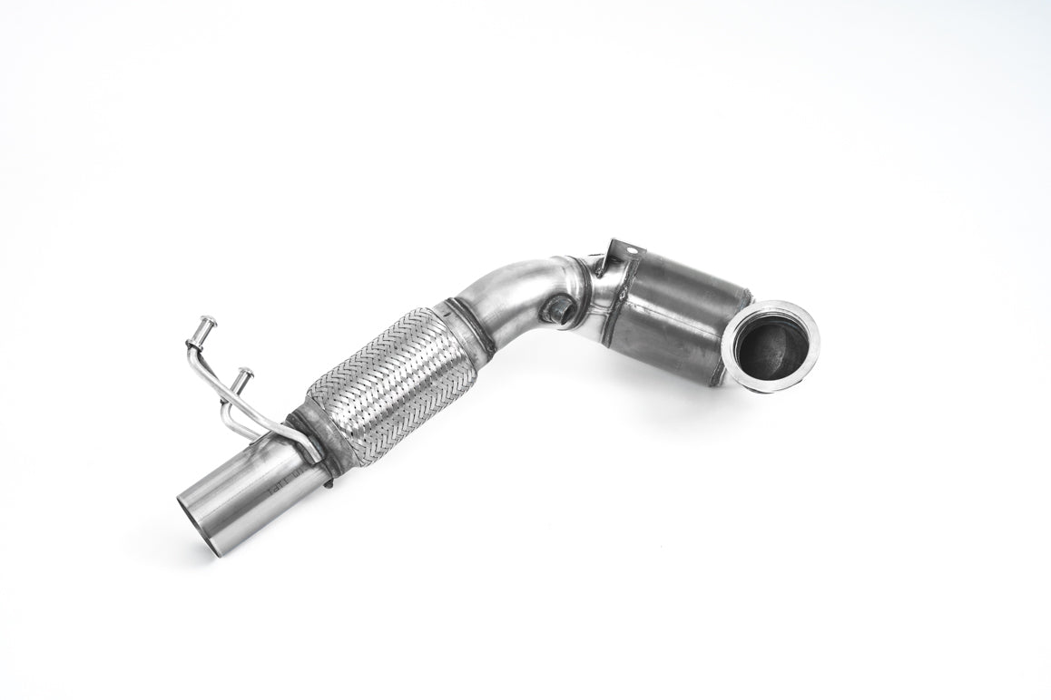 Milltek Large Bore Downpipe and Hi-Flow Sports Cat Exhaust - Seat Leon ST Cupra 300 (4x4) Estate / Station Wagon / Combi (Non-OPF/GPF) 2017-2018