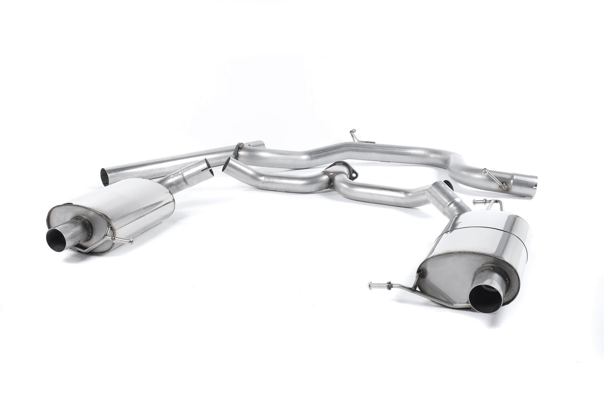 Milltek Cat-back Exhaust - Skoda Octavia vRS 2.0 TSI 220PS & 230PS Hatch & Estate (manual and DSG-auto) 2013-2018