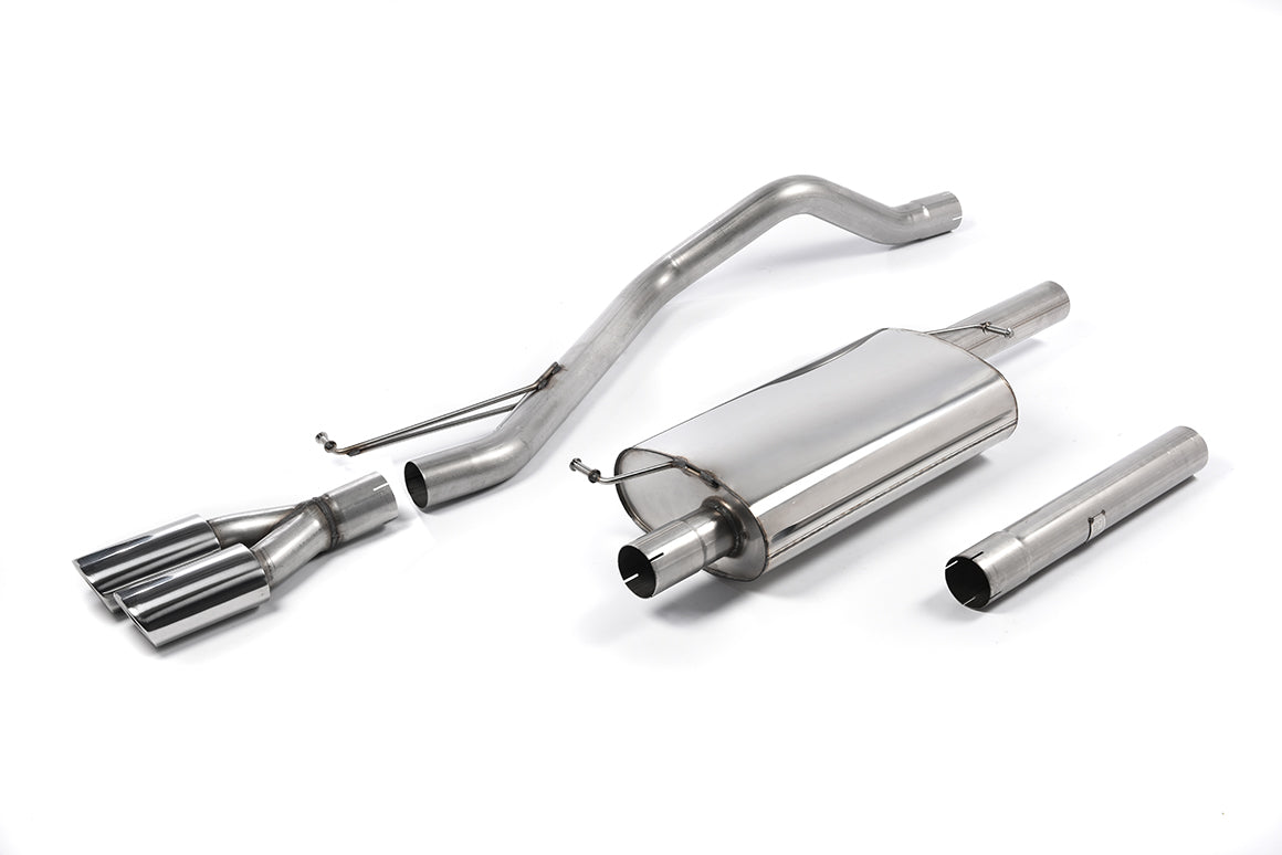 Milltek Cat-back Exhaust - Volkswagen Transporter \ Caravelle T5 LWB 2.0-litre (140ps) 2WD and 4MOTION 2010-2015