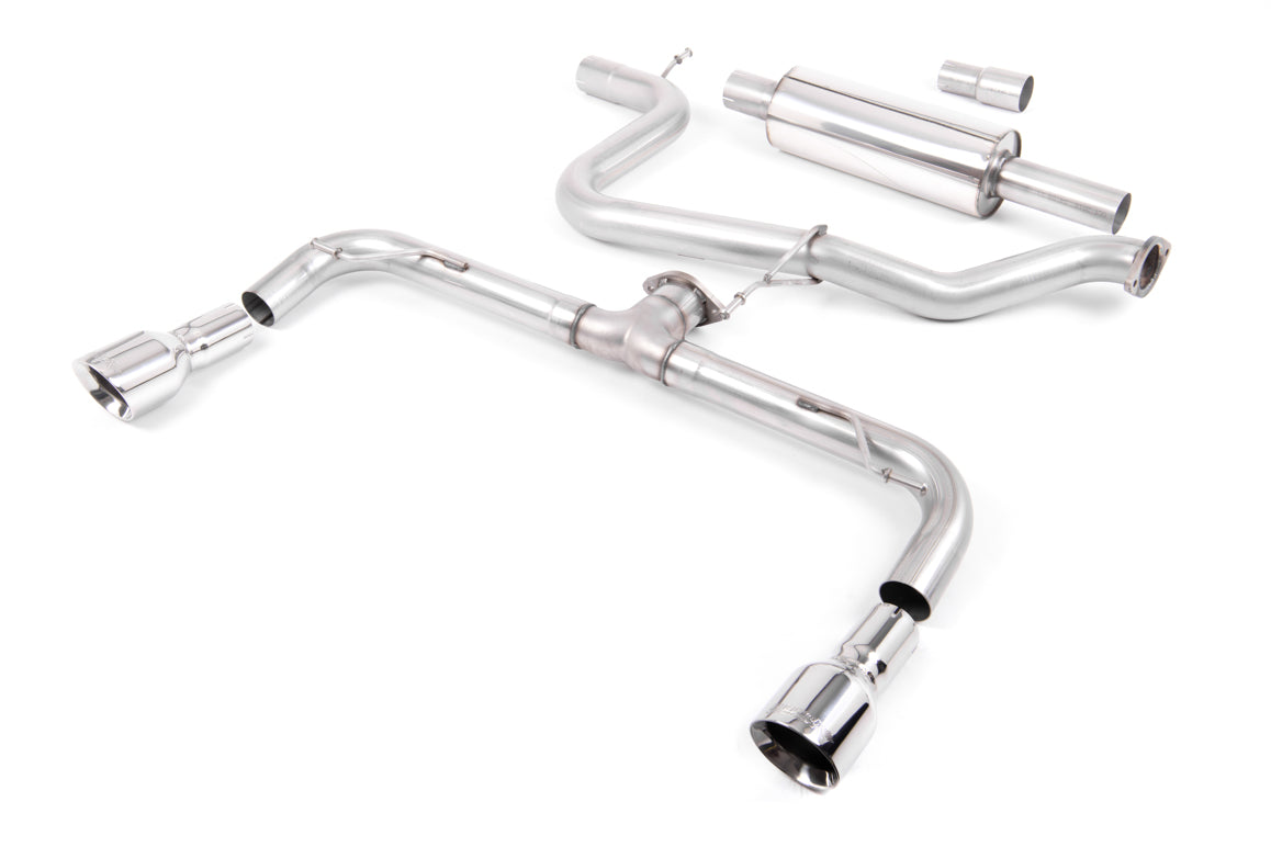 Milltek Cat-back Exhaust - Volkswagen Golf MK7 GTD 2.0 TDI 185PS 2013-2016