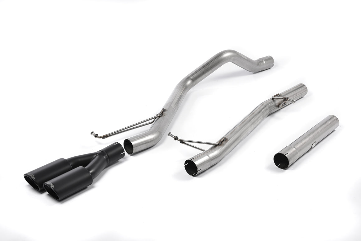Milltek Cat-back Exhaust - Volkswagen Transporter \ Caravelle T5 LWB 1.9 TDi (85ps & 104ps) 2WD and 4MOTION 2003-2009